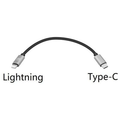 084 適用Lightning to Type-C OTG線iPhone轉連接Fiio BTR5 15cm 可開發票