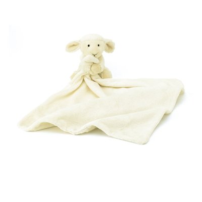 預購 英國嬰幼兒第一品牌 JELLYCAT全品項代購 安撫巾－ 可愛小綿羊 新生兒 嬰兒 彌月禮 觸感柔軟