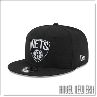 【ANGEL NEW ERA】NEW ERA NBA 布魯克林 籃網 經典黑 銀繡 9FIFTY 嘻哈 街頭 棒球帽