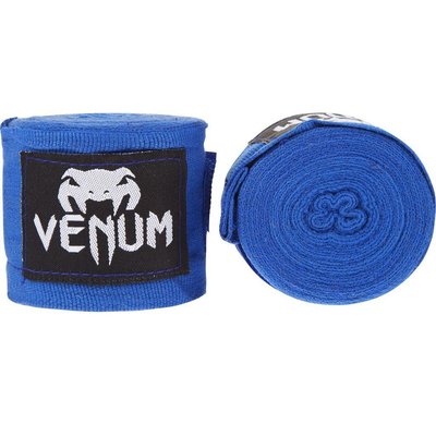 『VENUM旗艦館』VENUM 毒蛇 0430 拳擊 格鬥 手綁帶 250cm 藍 一組