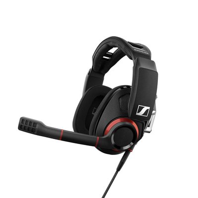 SENNHEISER 森海塞爾 GSP 500 頭戴耳罩開放式 遊戲電競有線耳機麥克風 黑色 公司貨