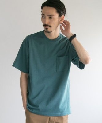 全新專櫃正品URBAN RESEARCH 舒適寬鬆T恤 M號 藍綠色