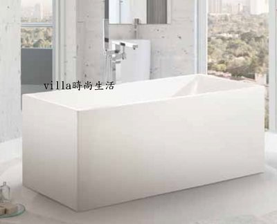 --villa時尚生活--F-5011 110,120,130方型獨立式小浴缸，簡約現代款！浴缸 空缸 按摩浴缸