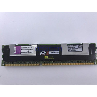 4G PC3-10600R REG ECC伺服器記憶體條KVR1333D3D4R9SX79