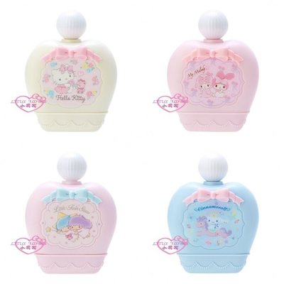 ♥小公主日本精品♥Hello Kitty美樂蒂雙子星大耳狗 香水瓶造型 可替換 螺絲起子組 工具用品組99113704
