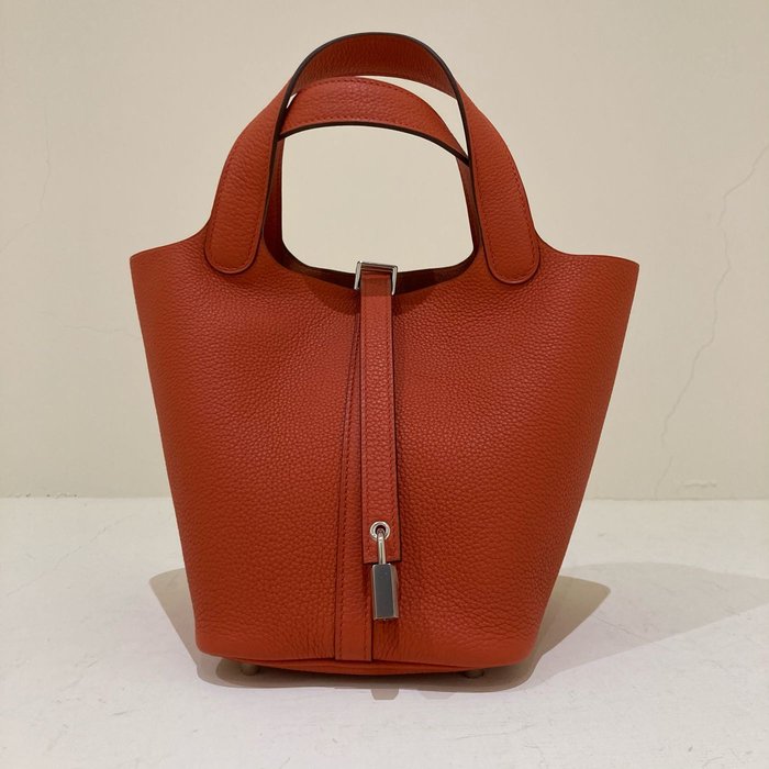 hermes picotin 18 orange