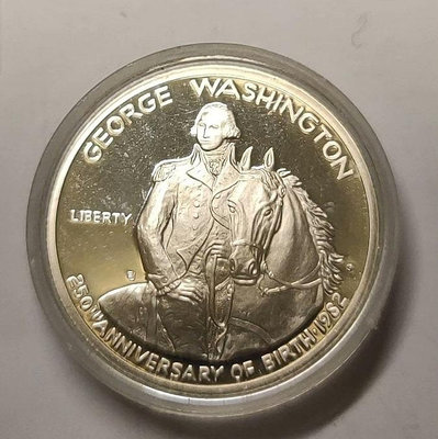 1982年美國喬治-華盛頓誕辰250周年銀幣