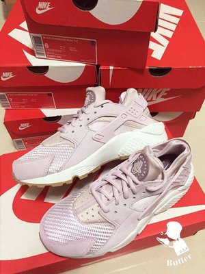 [Butler] 全新 Nike Air Huarache Run TXT 粉 紅 紫 武士鞋 26 / 27cm