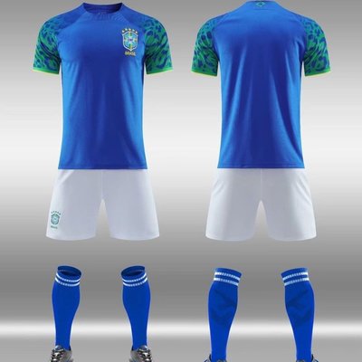 2022卡塔爾足球世界盃巴西主客場球迷版球衣內馬爾