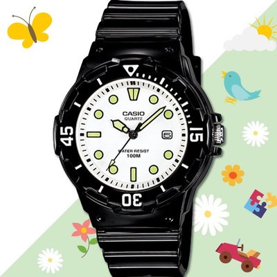 CASIO 手錶專賣店 LRW-200H-7E1 女錶 兒童錶 防水100米 日期 可旋轉錶圈 膠質錶帶