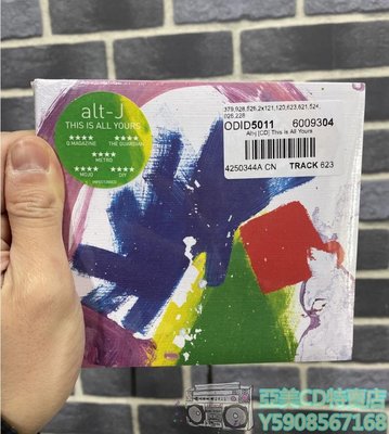 亞美CD特賣店 現貨 CD Alt-j - This Is All Yours 正版全新未拆