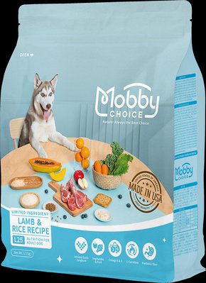 莫比Mobby L25成犬 羊肉米配方 犬飼料 狗飼料 成犬 幼犬 懷孕母犬