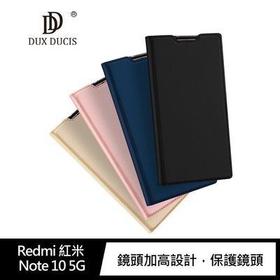 DUX DUCIS Redmi 紅米 Note 10 5G SKIN Pro 皮套 保護套 可插卡 手機皮套 可立支架