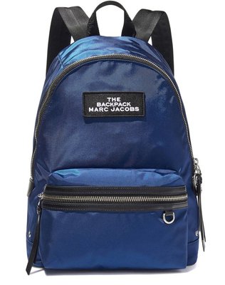 美國名牌 MARC JACOBS Logo Backpack 專櫃款防水尼龍後背包書包現貨在美特價$4980含郵