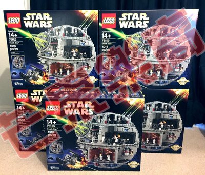 絕版 禮物【芒果樂高】Lego 75159 【STAR WARS 新版死星】壓盒還原 現貨