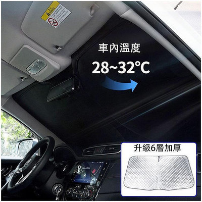 台灣現貨升級六層加厚 豐田 CROSS RAV4 ALTIS SIENTA CAMRY 前檔 遮陽板 車內隔熱 遮陽擋
