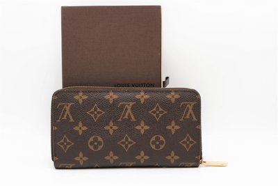 【青蘋果3C】Louis Vuitton LV M60017 拉鍊ㄇ字長夾 二手長夾#43092