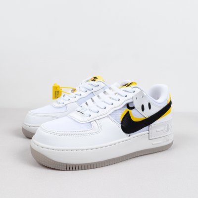 NIKE Air Force 1 AF1 Shadow 白色笑臉 馬卡龍 休閒鞋 女鞋 DO5872-100