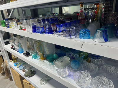 日本回流 水晶 切子 琉璃 因為產品太多原因沒時間量尺寸跟介