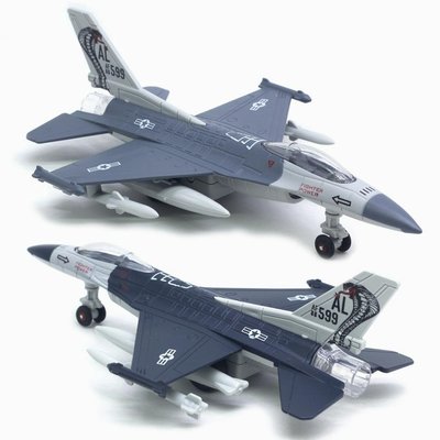 SUMEA 22CM美式空軍F16戰鬥機飛機模型仿真合金成品