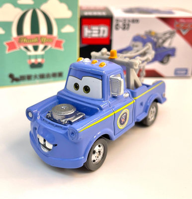 【現貨】全新Tomica多美小汽車 Disney 迪士尼 Cars汽車總動員 C-37 脫線(公路旅行 總統版)