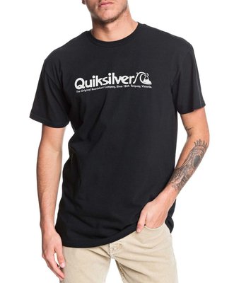 Quiksilver 短袖T恤【S】AQYZT06176 Modern Legends 黑色 全新 現貨