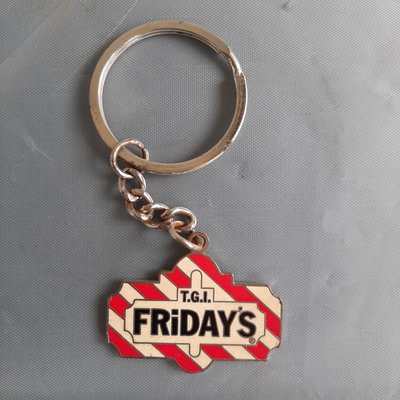 【快樂尋寶趣】T.G.I. Fridays星期五餐廳鑰匙圈
