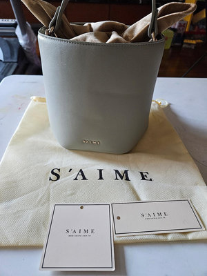 二手 Saime 東京企劃 兔耳六角手提水桶包