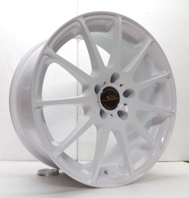 全新鋁圈 wheel S858 15吋鋁圈 4/100 5/100 白色 6.5J ET40