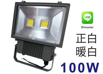 [ 家事達 ] HS -LED大功率照明- 100W 探照燈 投射燈 特價
