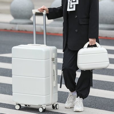 行李箱女ins小型輕便子母旅行箱萬向輪24寸韓版學生密碼箱拉桿箱