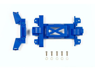 TAMIYA 田宮 四驅車 MS強化馬達蓋 齒輪蓋 (藍色) 避震車 (95392)