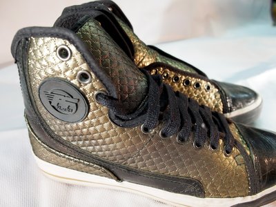 [美國自購] PF Flyers GLIDE系列 Hi-Top Sneaker 金色 高統 休閒鞋 球鞋