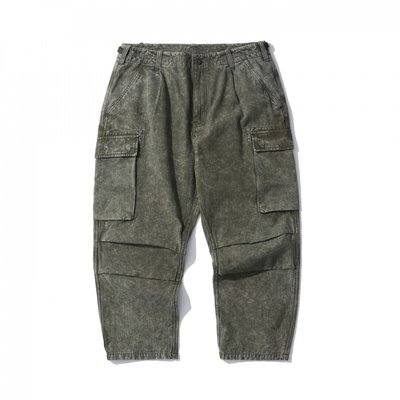 TSU真品代購MADNESS WASHED ARMY PANTS 工作褲2020ss 綠色(三色