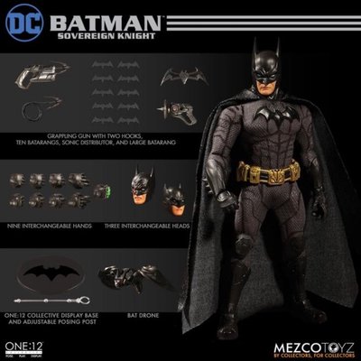 金錢貓雜貨 全新 Mezco One:12 蝙蝠俠 君主騎士 Batman Sovereign Knight