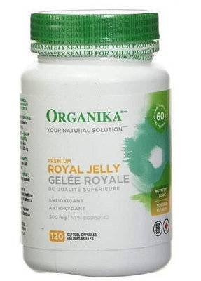 限時下殺 加拿大 Organika Royal Jelly 蜂王乳膠囊 500mg 120顆