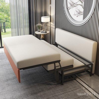 沙發床兩用單雙人可折疊多功能輕奢客廳小戶型科技布網紅款1.5米