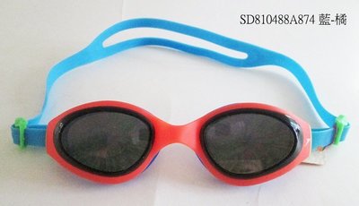 最後2隻【SPEEDO】 兒童泳鏡 6-14Y Holowonder /SD810488A874 藍-橘