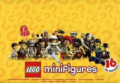 (JEFF) LEGO 2010年 8683 Minifigures 第一代 第1代 抽抽樂 人偶包 一套16款