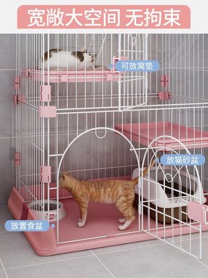 貓咪籠子自由拼接貓籠別墅布偶貓金漸層美短藍貓銀漸層*特價