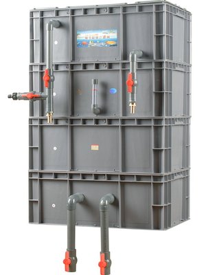 下殺 魚池過濾箱周轉箱魚缸上置過濾器室外大型凈化設備水循環系統