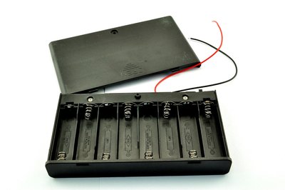 5號8節電池盒 12V電池盒 帶DC頭 帶開關 蓋電池盒 高品質全密封 W142-5 [323879]