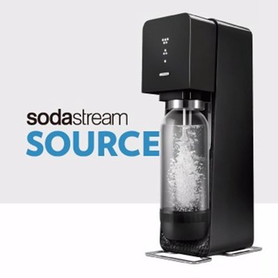 英國Sodastream-Source Plastic氣泡水機(黑)