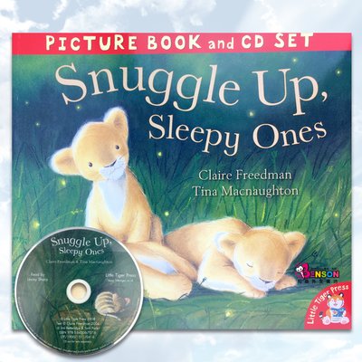 [邦森外文書] Snuggle Up, Sleepy Ones 具詩意的晚安故事 Little Tiger 平裝本有聲書