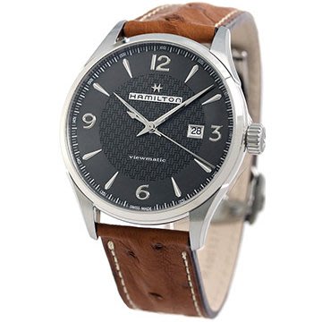HAMILTON H32755851 漢米爾頓 手錶 機械錶 44mm VIEWMATIC 日期顯示 皮錶帶 男錶女錶