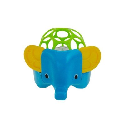 美國 OBALL 歡樂洞動球 動物系列_藍大象