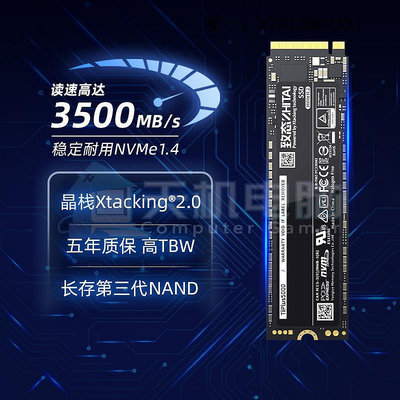 電腦零件長江儲存致態TiPlus5000 1T/512G/2T固態硬盤筆記本臺式機筆電配件