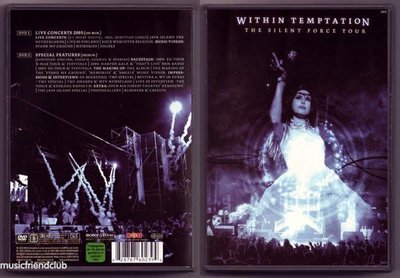 音樂居士新店#誘惑本質 Within Temptation Silent Force (2) DVD