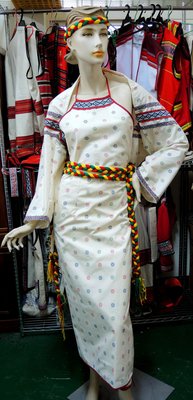 融藝製造 -- 原住民服飾&amp;布料 -- 太魯閣族女生服飾 -- 4200元