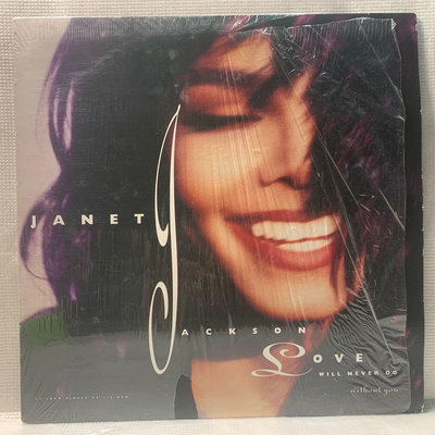 珍娜傑克森-少了你愛不完整-二手混音單曲 (美國高音質盤）Janet Jackson - Love Will Never Do (Without You)